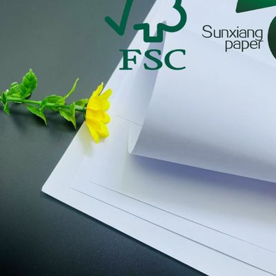 FSC Certified 80gsm 90gsm Super White Offset Paper  Superior Printing Performance