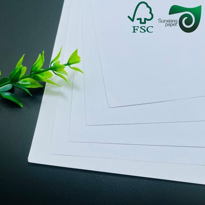 FSC Eco Friendly White Bond Paper 80gsm 90gsm Uncoated Woodfree Printing Paper