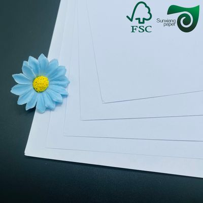 FSC Cream Uncoated Woodfree Paper  60gsm 80gsm Perfect For School Notebooks