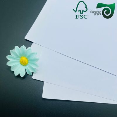 FSC Certified Virgin Wood Pulp High Bulky Book Paper 65g 70g 75g Sheets  Reels