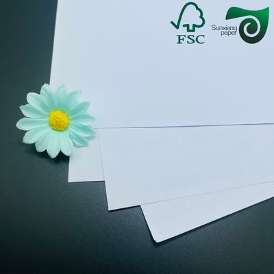 FSC Eco Friendly White Bond Paper 80gsm 90gsm Uncoated Woodfree Printing Paper