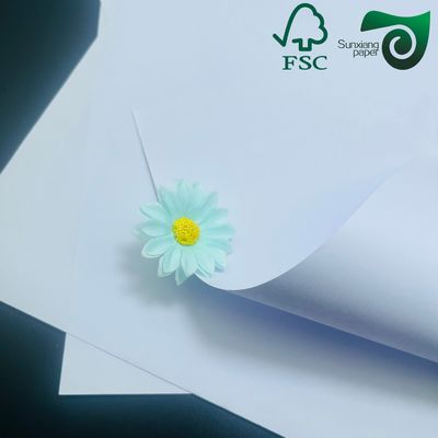 FSC Certified 80GSM Recycled Pulp Cream Woodfree Paper Premium Choice For Notebook Printing