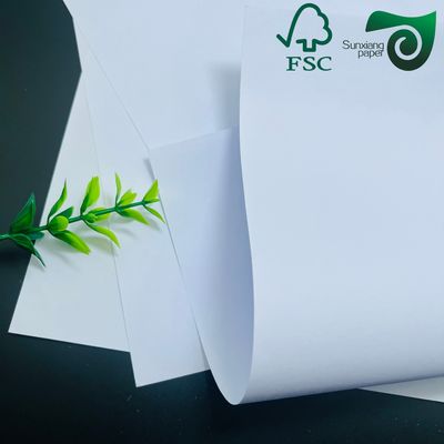 FSC Certified 80GSM Recycled Pulp Cream Woodfree Paper Premium Choice For Notebook Printing