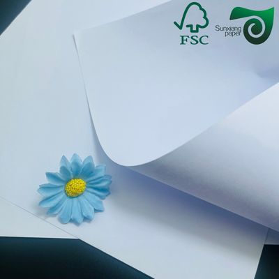 FSC Certified 80GSM Recycled Pulp Cream Woodfree Paper  Ideal For Notebooks Printing