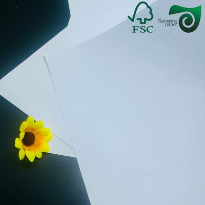 Grade A White Uncoated Woodfree Offset Paper For Exercise Book Printing Factory Direct
