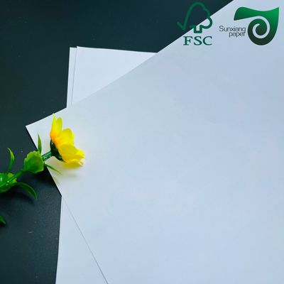 FSC Certified 80gsm 120gsm Cream Uncoated Wood Free Paper  For School Notebooks