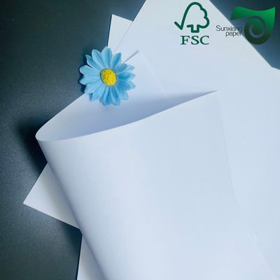 FSC Certified 80gsm 120gsm Cream Uncoated Wood Free Paper  For School Notebooks