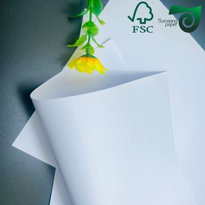Grade A White Uncoated Woodfree Offset Paper For Exercise Book Printing Factory Direct