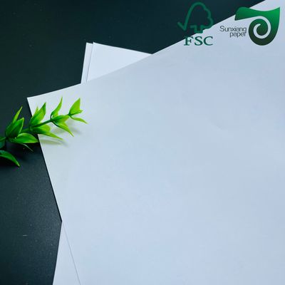 FSC Certified 80gsm Cream Uncoated Wood Free Paper  For School Notebooks  More