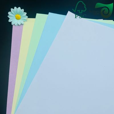 FSC Certified White Green  A4 Carbonless Copy Paper 50g 55g CB CFB CF Variants