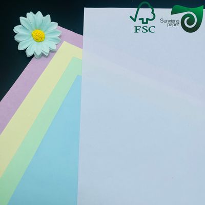 Eco-Friendly Printed Carbonless Paper Jumbo Roll 48g 55g 80g Office Grade