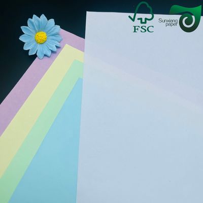 FSC 60gsm 70gsm NCR Paper Carbonless Copy Paper For Professional Document Printing