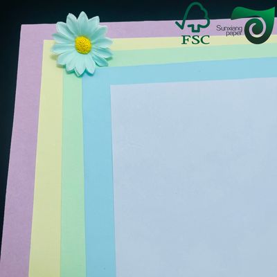 60gsm 80gsm Eco Carbonless Copy Paper  FSC SGS Certified For Sustainable Printing