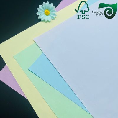 FSC Certified 20lb 8.5 11" Carbonless NCR Copy Paper Ideal For Office Invoices