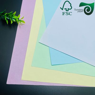 70gsm Multi Colored NCR Carbonless Paper For Purchase Order Printing