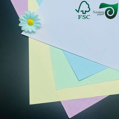 FSC Certified 20lb 8.5 11" Carbonless NCR Copy Paper Ideal For Office Invoices