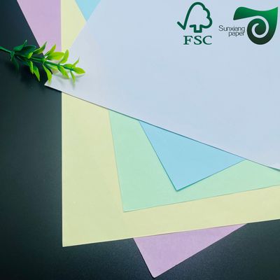 Eco-Friendly Printed Carbonless Paper Jumbo Roll 48g 55g 80g Office Grade