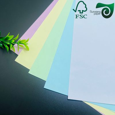 Eco-Friendly Printed Carbonless Paper Jumbo Roll 48g 55g 80g Office Grade