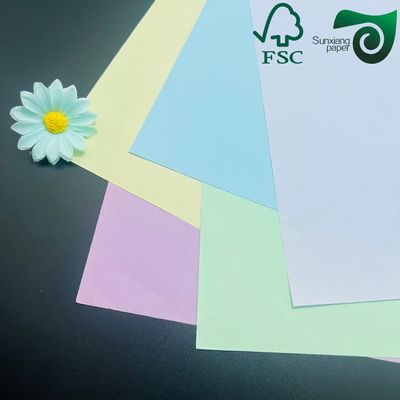 Eco-Friendly Printed Carbonless Paper Jumbo Roll 48g 55g 80g Office Grade