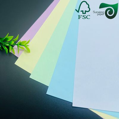 Eco-Friendly Printed Carbonless Paper Jumbo Roll 48g 55g 80g Office Grade