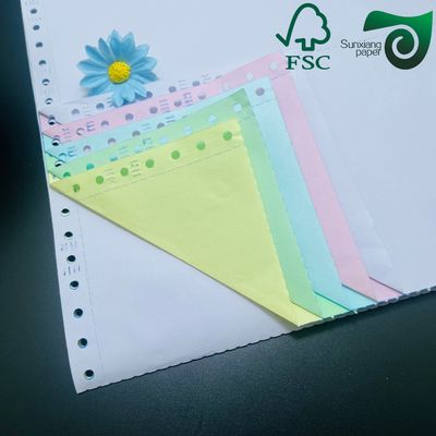 60gsm FSC SGS Certified Carbonless Copy Printer Paper  For Sustainable Document Printing