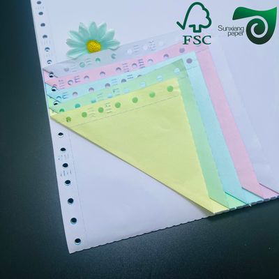 60gsm FSC SGS Certified Carbonless Copy Printer Paper  For Sustainable Document Printing