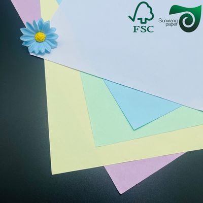 60gsm FSC SGS Certified Carbonless Copy Printer Paper  For Sustainable Document Printing