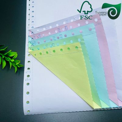 60gsm FSC SGS Certified Carbonless Copy Printer Paper  For Sustainable Document Printing