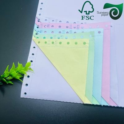 FSC Certified A4 Carbonless Copy Paper 50g 55g CB CFB CF Variants