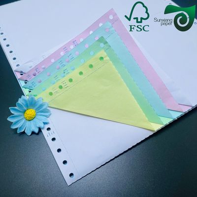 FSC 45gsm 55gsm A4 CB CFB CF Carbonless Copy Paper For Invoices Receipts