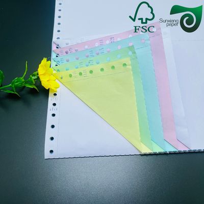 50gsm 55gsm FSC Certified Carbonless Copy Paper  NCR Paper 64cm 90cm