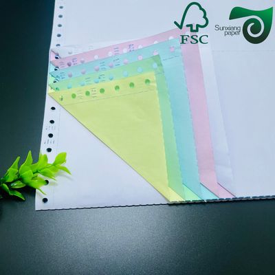 FSC Certified 70gsm Carbonless Paper CF CB  Black Image Smooth Finish  43cm 61cm A2