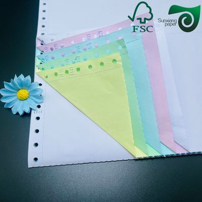 FSC Certified 70gsm Carbonless Paper CF CB  Black Image Smooth Finish  43cm 61cm A2