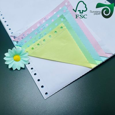 FSC Certified 70gsm Carbonless Paper CF CB  Black Image Smooth Finish  43cm 61cm A2