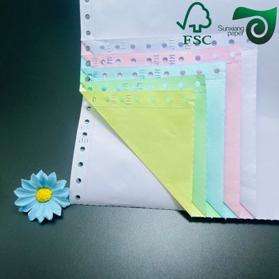 FSC  SGS Certified 60gsm Eco Friendly Carbonless Copy Paper For Sustainable Printing