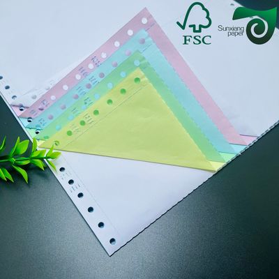 FSC  SGS Certified 60gsm Eco Friendly Carbonless Copy Paper For Sustainable Printing