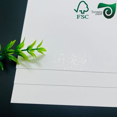 FSC 180gsm C2S Glossy Coated Paper High Ink Absorption Smooth Surface