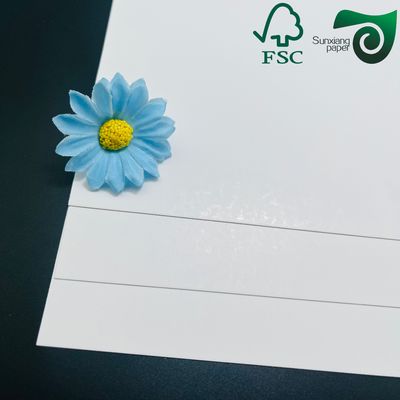 FSC Certified Coated One Side Glossy C1S Art Paper 70gsm Label Printing Optimized
