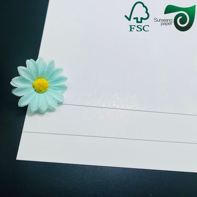FSC Certified Coated One Side Glossy C1S Art Paper 70gsm Label Printing Optimized