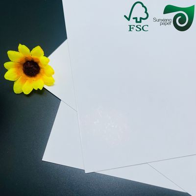 FSC Certified High Stiffness 190gsm 250gsm C1S White Clay Coated SBS Folding Box Board