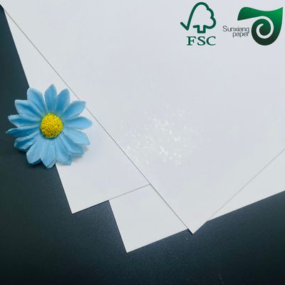 FSC Certified C1S Gloss White Ivory Board 270g  For Postcards Ivory Board Paper