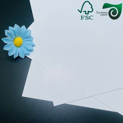 FSC Certified Glossy C1S Art Paper  70gsm 80gsm 90gsm Optimized Coated One Side