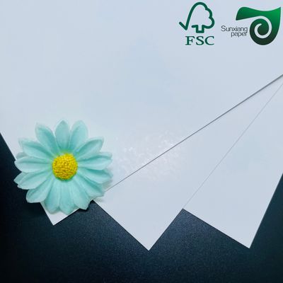 FSC Glossy C1S Art Paper 70gsm 90gsm Label Printing Optimization Coated One Side