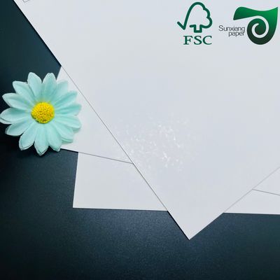 FSC 2mm Thick Recyclable Double Sided White Ivory Board High Stiffness Hangtag Grade
