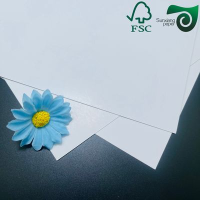 FSC Certified 300gsm C2S Double Side Glossy Coated Laser Paper Card A3 297mm 420mm