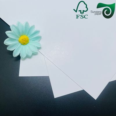 FSC Certified Glossy C1S Art Paper  70gsm 80gsm 90gsm Optimized Coated One Side