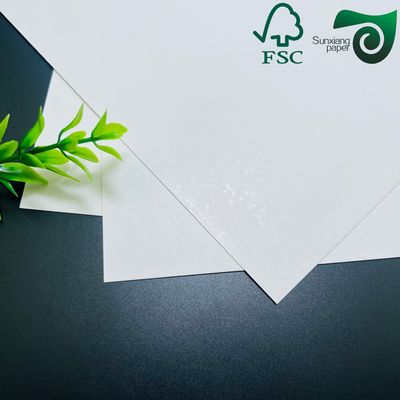 SBS White Coated Paper FBB Board 350gsm Premium Printing Grade