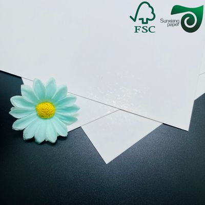 FSC Certified Glossy C1S Art Paper  70gsm 80gsm 90gsm Optimized For Label Printing