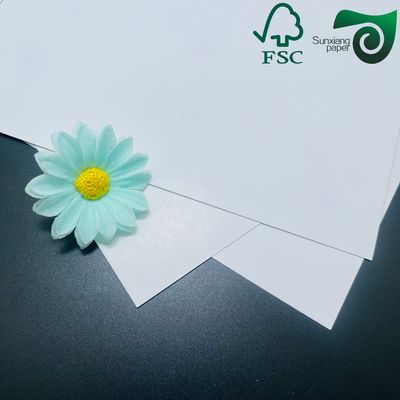 FSC Certified Glossy C1S Art Paper  70gsm 80gsm 90gsm Optimized For Label Printing