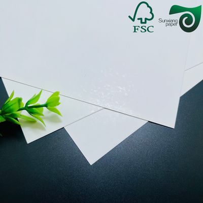 FSC Certified Glossy Couche Paper For Brochures  880mm 730mm 150gsm 157gsm